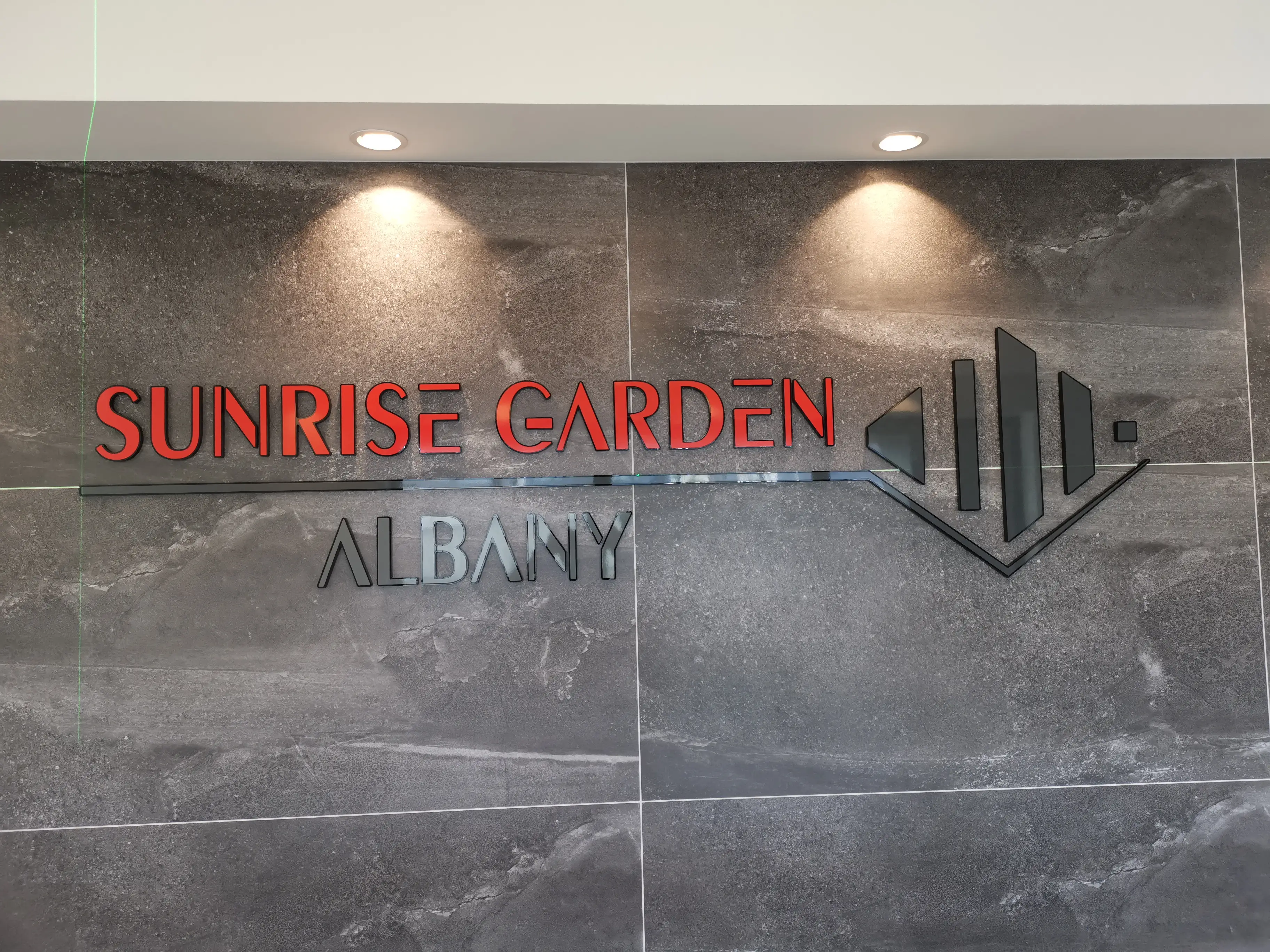 Exterior identity viewed within the property setting.