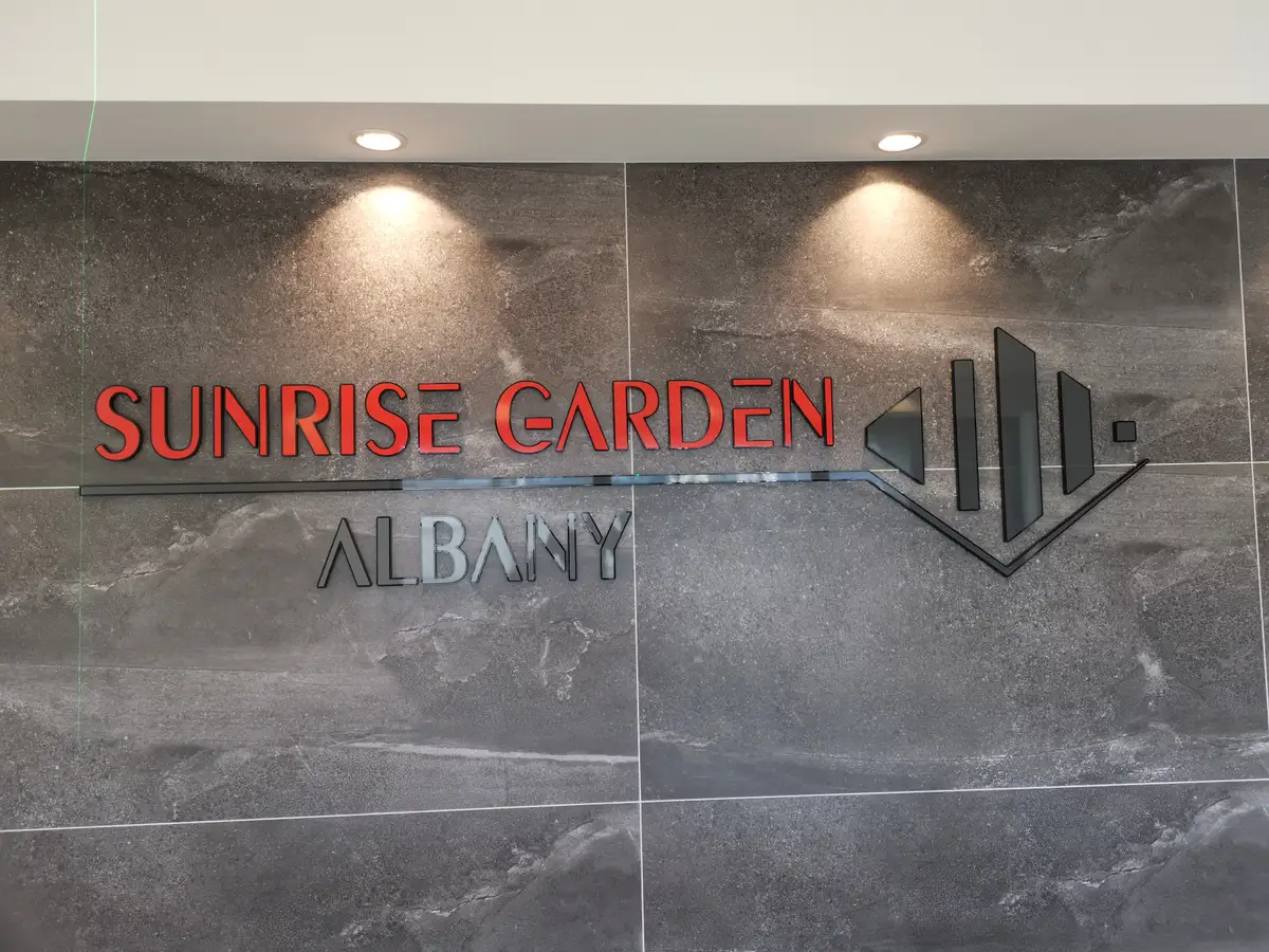 Exterior identity viewed within the property setting.